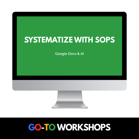Systematize with SOPs Workshop