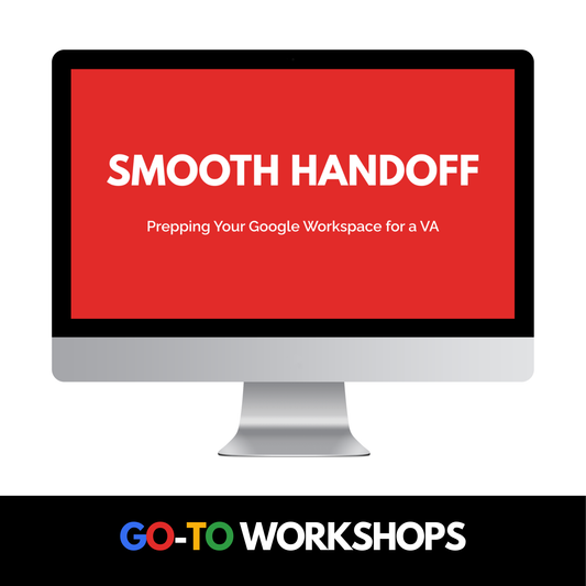 Smooth Handoff Workshop